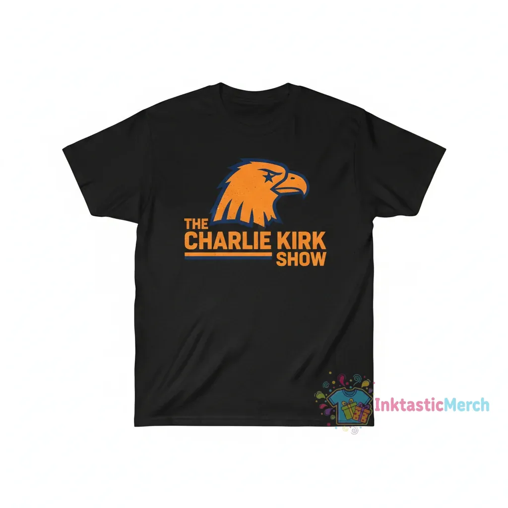 Charlie Kirk Show Official T-Shirt | Premium Cotton Graphic Tee 1 Charlie Kirk Show Official T-Shirt | Premium Cotton Graphic Tee