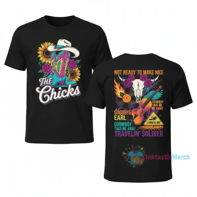 The Chicks Concert Tee - Black