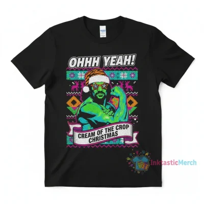 Macho Man "Cream of the Crop" Christmas Sweater - Durable & Stylish