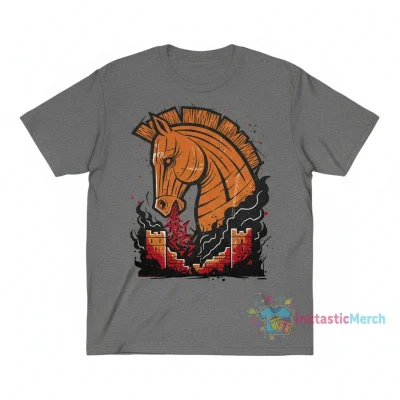 The Fall of Troy Men's Heavyweight T-Shirt - Sport Grey - Size M