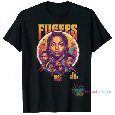 The Fugees Shirt, Inspired Lauryn Hill Graphic Tee Men's Heavyweight T-shirt