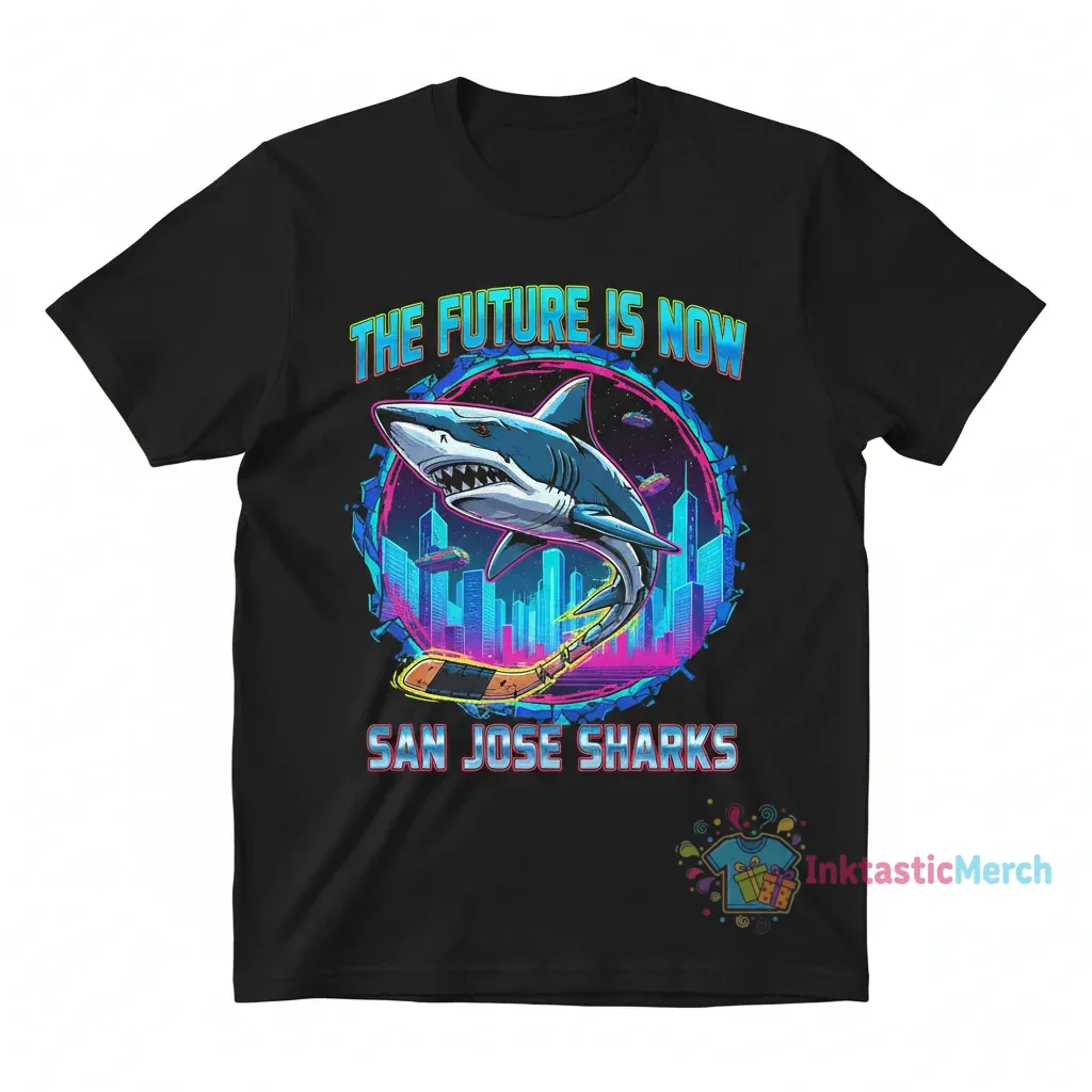 San Jose Sharks "The Future Is Now" Hockey Ornament 1 San Jose Sharks "The Future Is Now" Hockey Ornament