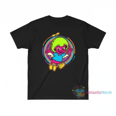 The Great Gazoo Flintstones Youth Heavyweight T-Shirt - Black, Size S