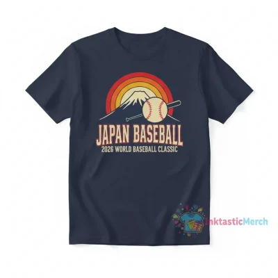 Japan Baseball WBC 2026 Vintage Tee
