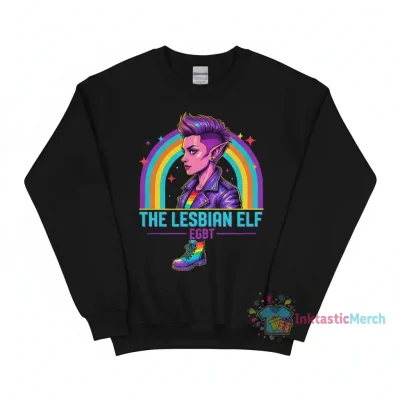 The Lesbian Elf EGBT Sweater