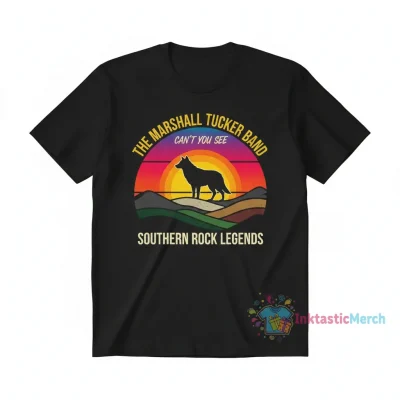 The Marshall Tucker Band Men's Heavyweight T-Shirt - Black (Size S)