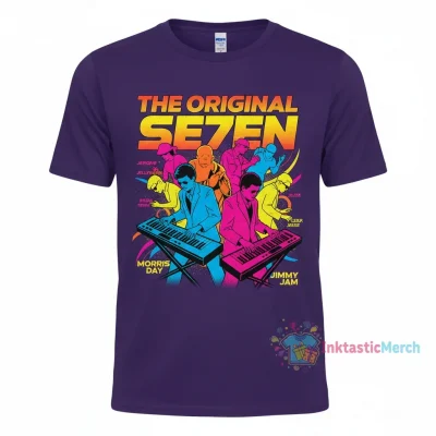 The Original 7ven Morris Day Jimmy Jam Merch Tri-blend T-Shirts Men's Heavyweight T-shirt