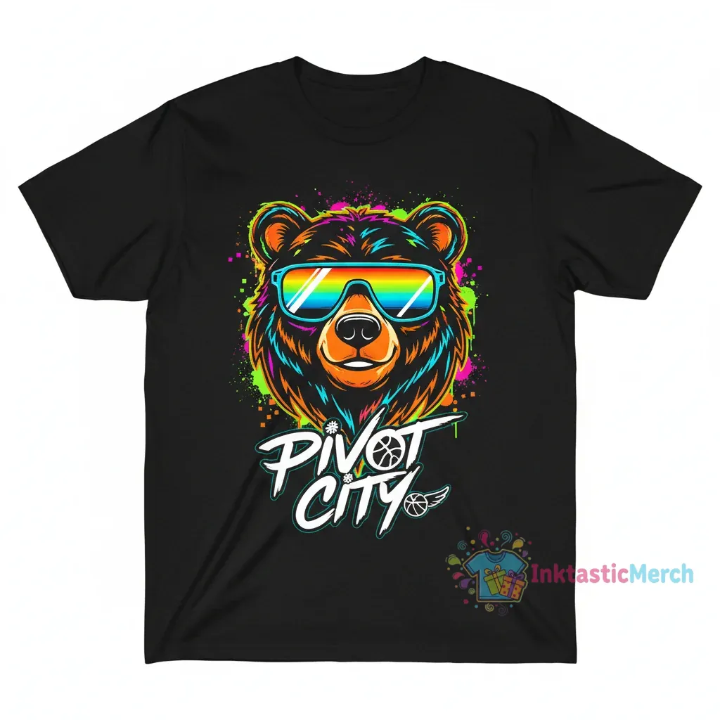 The Pivot Podcast Pivot Bear Urban T-Shirt - Officially Licensed Merchandise 1 The Pivot Podcast Pivot Bear Urban T-Shirt - Officially Licensed Merchandise