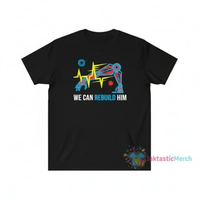 The Six Million Dollar Man Shirt: Embrace Your Inner Hero