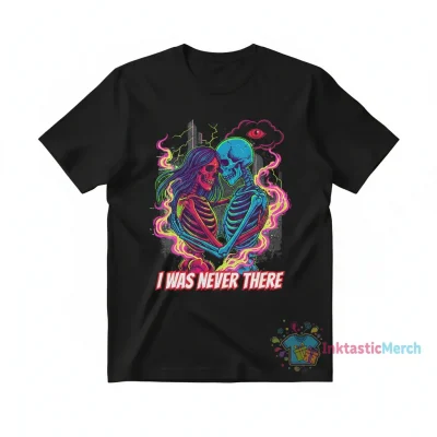 The Weeknd I Was Never There Skeleton Shirt