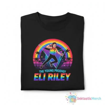 The Young Prodigy Eli Riley Pride Flag T-Shirt - Show Your Support