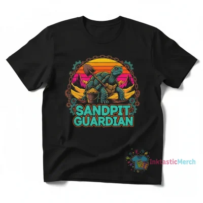 This is Sandpit Turtle T-Shirt Men's Heavyweight T-shirt