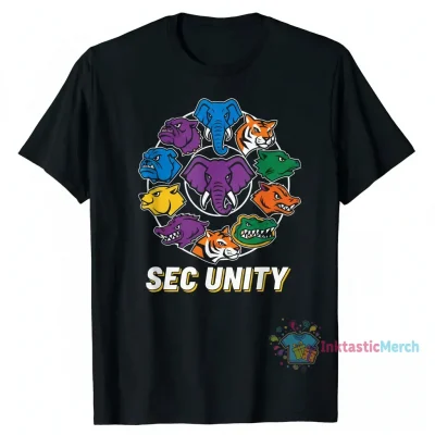 SEC Football Teams Mascot Shirt - College Fan Apparel