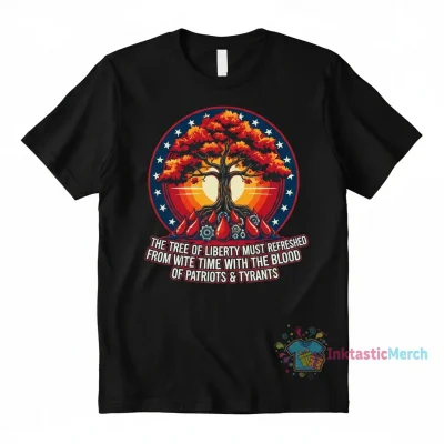 Thomas Jefferson Tree of Liberty Quote Shirt