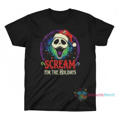 Tim Burton’s The Nightmare Before Christmas Scream for the Holidays Shirt