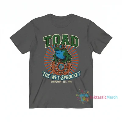 Toad The Wet Sprocket T-Shirt Men's Heavyweight T-shirt XL Grey