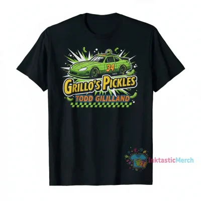 Todd Gilliland Grillo’s Pickles 34 Pickle Car Shirt