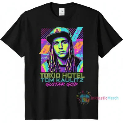 Tokio Hotel Tom Kaulitz T-Shirts Men's Heavyweight T-shirt
