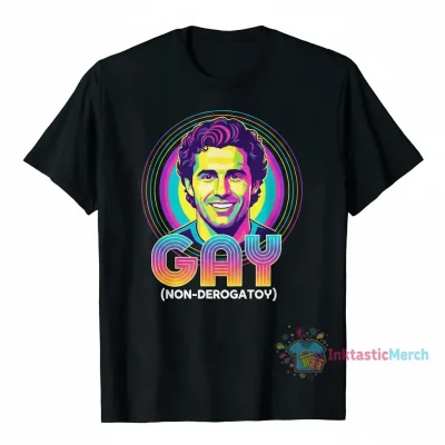 Tommy Bowe wearing Gay Non-Derogatory shirt