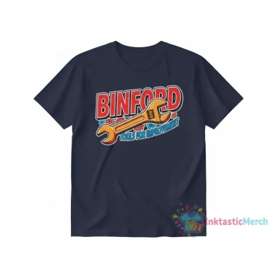 Tool Time Home Improvement Tim Taylor Binford T-Shirt Men's Heavyweight S Black