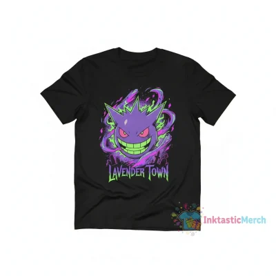 Pokemon Gengar Venom Lavender Town Shirt