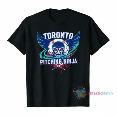 Toronto Blue Jays Pitching Ninja Baseball Shirt