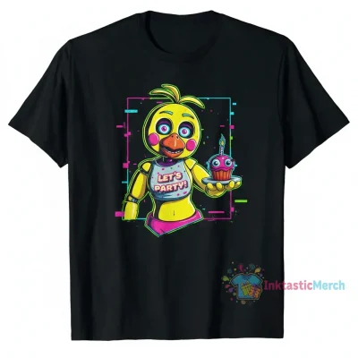 Toy chica fnaf T-Shirts Men's Heavyweight T-shirt