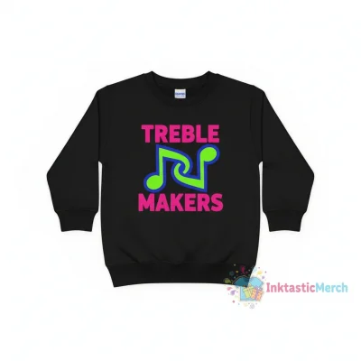 Treblemakers T-Shirt Sweatshirts Kids's Crewneck Sweatshirt 4T Black
