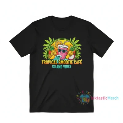 Tropical Smoothie Cafe Men's Heavyweight Black T-Shirt - Size S