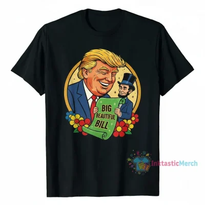 Trump Loves Big Beautiful Bill Meme Ornament