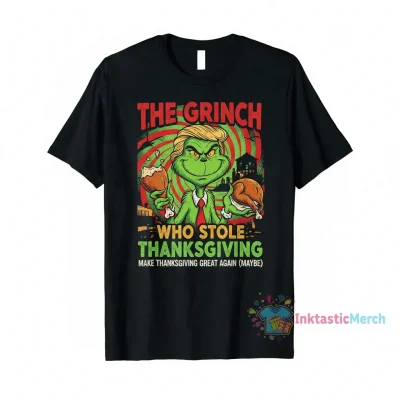The Grinch Turkey Thanksgiving Trump Tee
