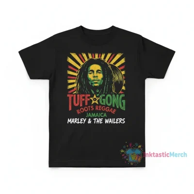 TUFF GONG Records - Bob Marley and the Wailers Roots Reggae shirt Youth's Heavyweight T-shirt