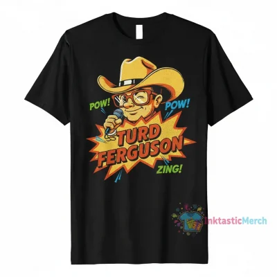 Turd Ferguson Essential T-Shirt - Men's Heavyweight Black, Size S