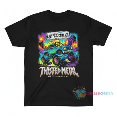 Twisted Metal PlayStation Graphic T-Shirt