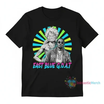 Tyga Rapper x Monkey D. Luffy One Piece Anime T-Shirt - Premium Comfort & Durability