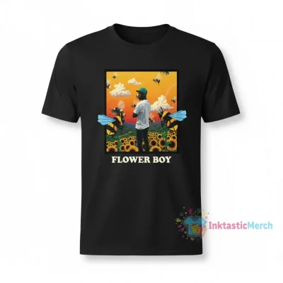Tyler, The Creator Shirt Flower Boy Album T-shirt Men's Heavyweight T-shirt