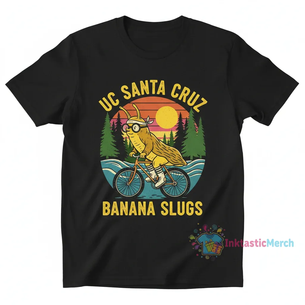 UC Santa Cruz Banana Slugs T-Shirt | Official Collegiate Apparel 1 UC Santa Cruz Banana Slugs T-Shirt | Official Collegiate Apparel
