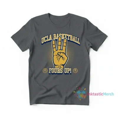 UCLA Basketball 4s Up T-Shirt
