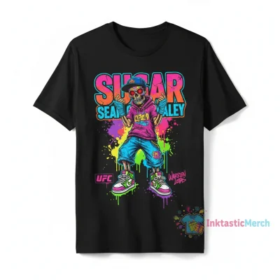 Warren Lotas UFC Sean O’Malley Skeleton Graphic Tee