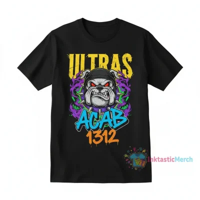 Home 6 Ultras Fans ACAB 1312 Men's Heavyweight T-Shirt - Black, Size S