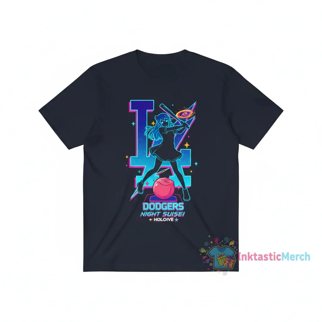 Umiboshi x Hololive Suisei Baseball Tee 1 Umiboshi x Hololive Suisei Baseball Tee