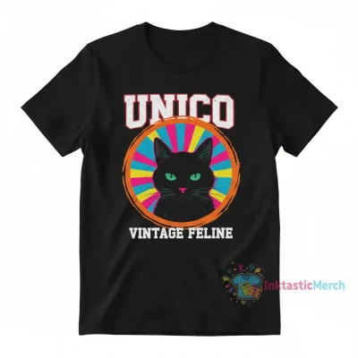 Unico Cat Vintage T-Shirt