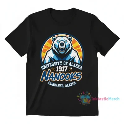 University of Alaska Fairbanks Nanooks 1917 Mascot T-Shirt