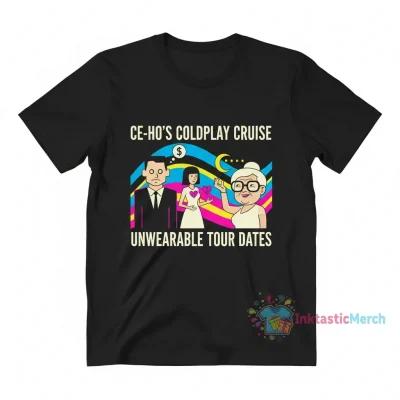 Unwearable T-Shirt: CEO Cheating Scandal Coldplay Fan Shirt