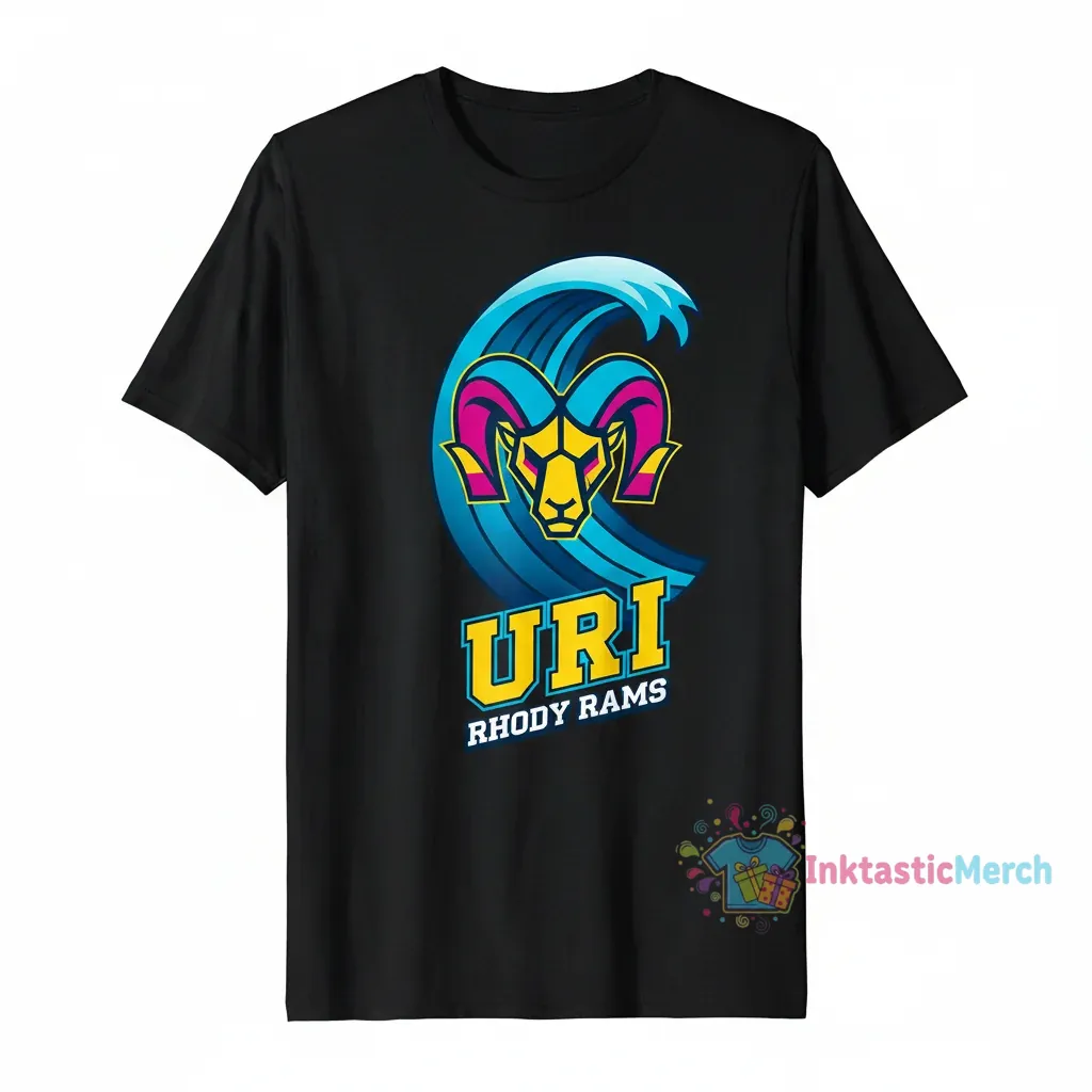 University of Rhode Island Rhody Rams T-Shirt 1 University of Rhode Island Rhody Rams T-Shirt