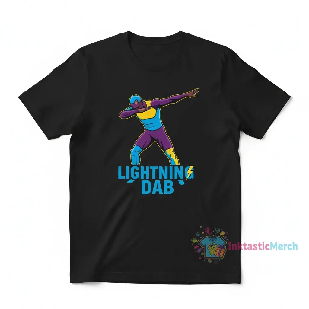 Usain Bolt Dabbing Tee 1 Usain Bolt Dabbing Tee