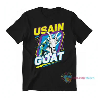 Usain Bolt Jamaica GOAT Mirror Tee