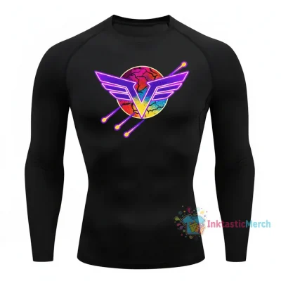 Viltrumite Long Sleeve Invincible Compression Shirt, Men's Sportswear Suits Tights Sets Men's S