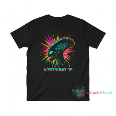 Vintage Alien Movie 1979 Black Classic T-Shirt for Men (Size S)