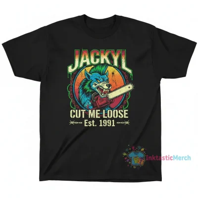 Vintage Jackyl Band T-Shirt Men's Heavyweight Black - Size S